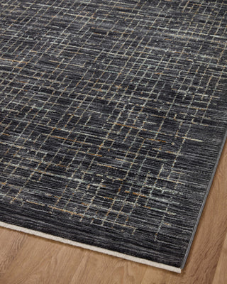 Loloi Soho SOH-01 Onyx/Silver Area Rug Angle Image