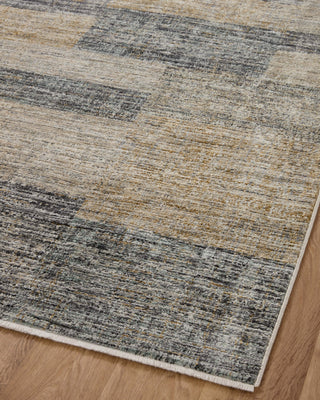 Loloi Soho SOH-08 Grey/Gold Area Rug Angle Image