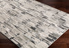 Surya Soleil SOI-2303 Medium Gray Taupe Camel Cream White Area Rug Corner Image