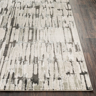 Surya Soleil SOI-2303 Medium Gray Taupe Camel Cream White Area Rug Detail Image