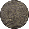 Chandra Solas SOL-12201 Taupe/Gold Area Rug Round