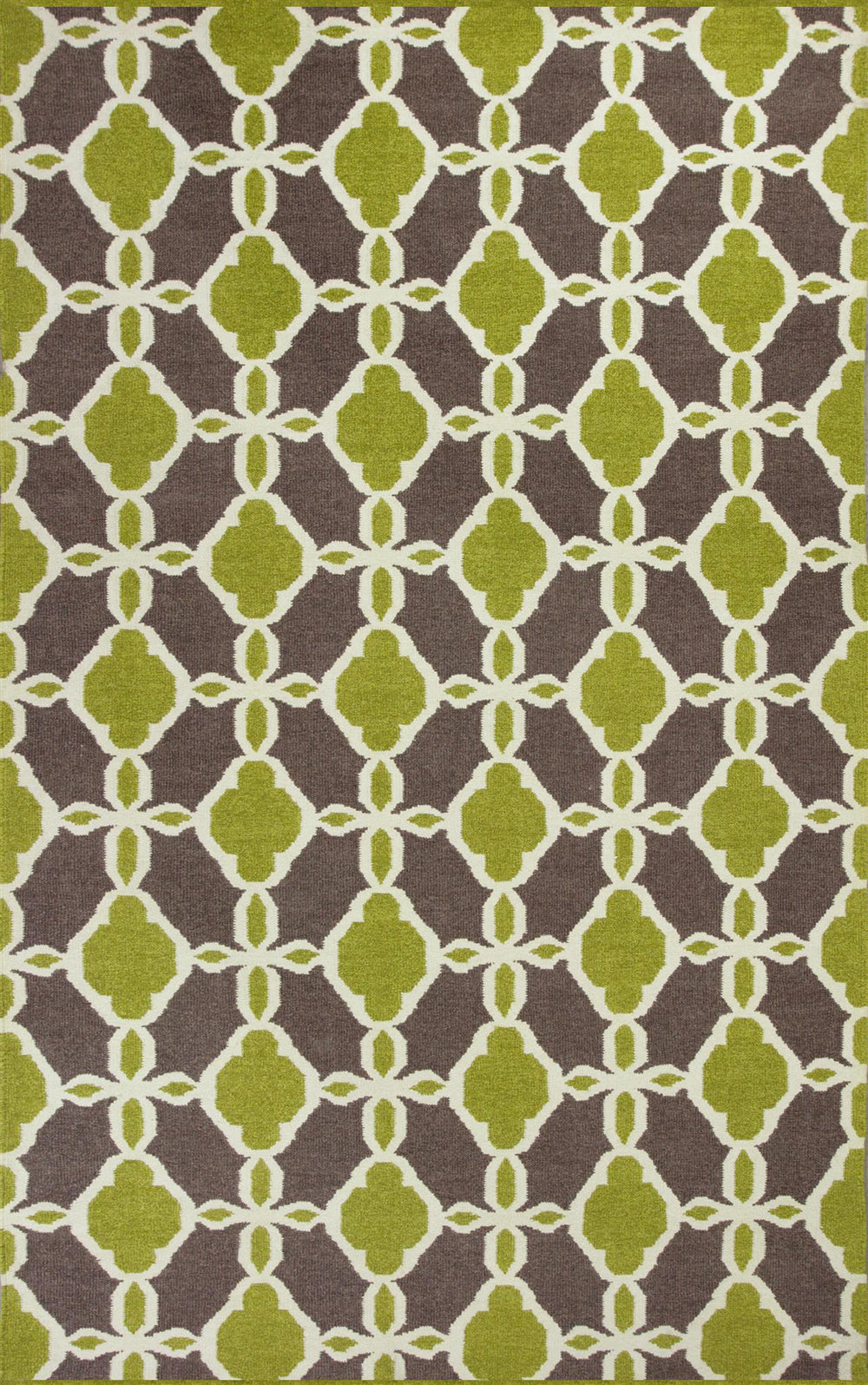 KAS Solstice 4007 Citron/Taupe Serenity Area Rug