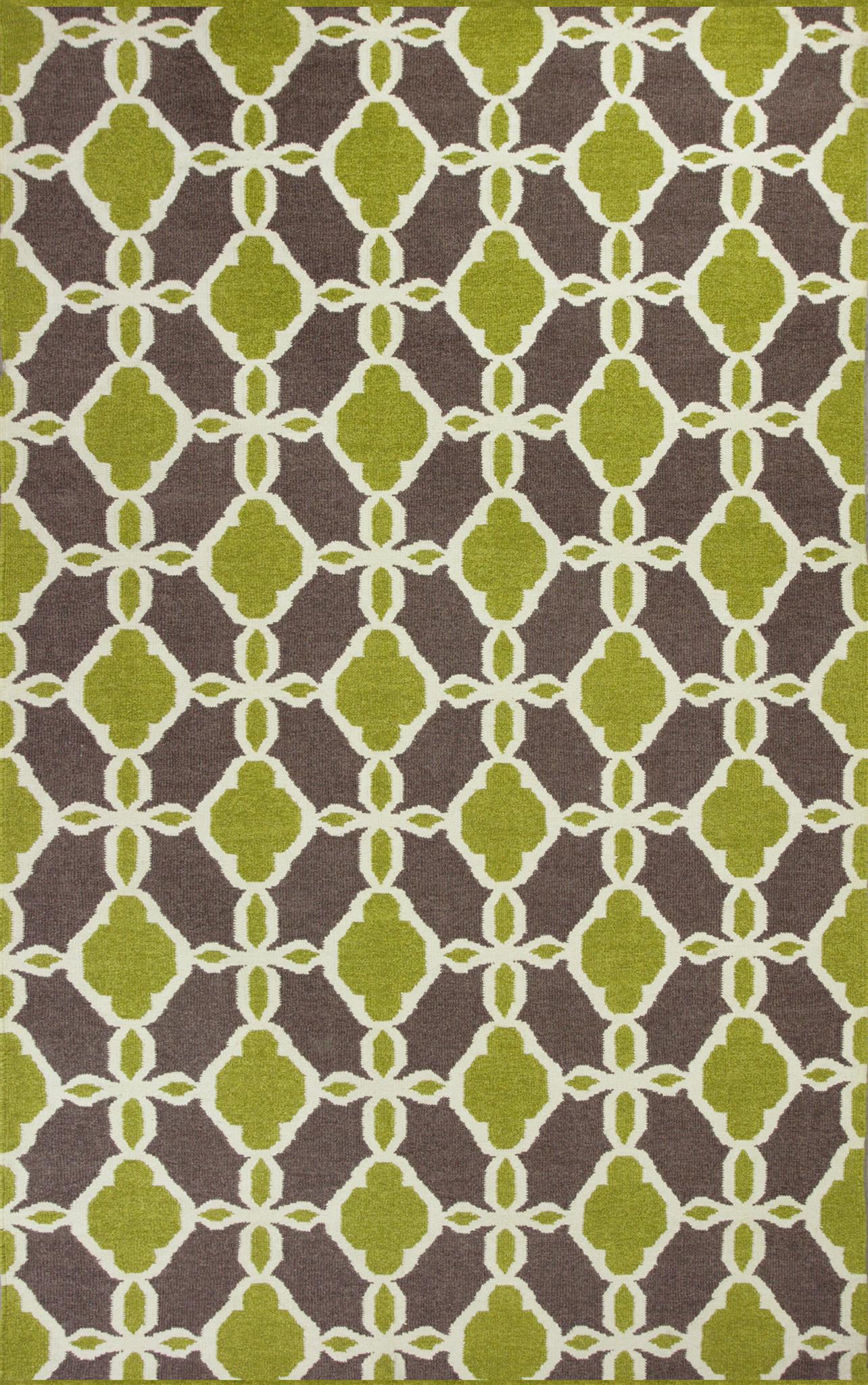 KAS Solstice 4007 Citron/Taupe Serenity Area Rug main image
