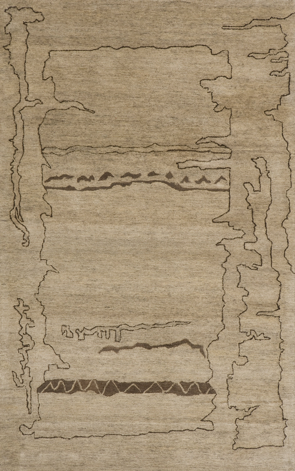 Momeni Sonoma SOM03 Beige Area Rug