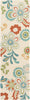 Surya Storm SOM-7706 Aqua Area Rug 2'6'' x 8' Runner