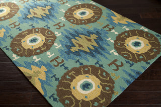 Surya Storm SOM-7709 Area Rug Corner Shot Feature