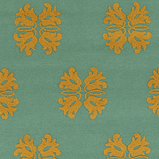 Surya Storm SOM-7722 Teal Hand Hooked Area Rug Sample Swatch