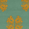 Surya Storm SOM-7722 Teal Hand Hooked Area Rug Sample Swatch