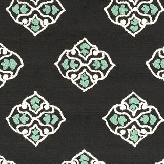 Surya Storm SOM-7725 Black Area Rug Sample Swatch