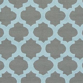 Surya Storm SOM-7750 Slate Hand Hooked Area Rug Sample Swatch