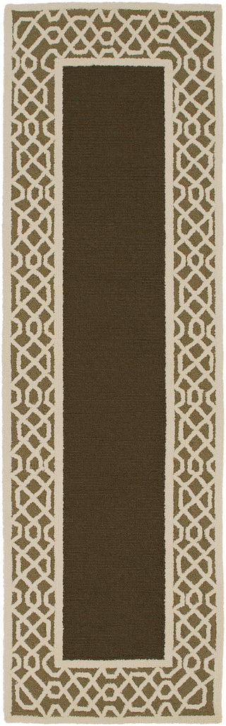 Surya Storm SOM-7758 Olive Area Rug 2'6'' x 8' Runner