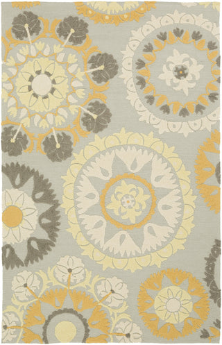 Surya Storm SOM-7761 Light Gray Area Rug 5' x 7'6''