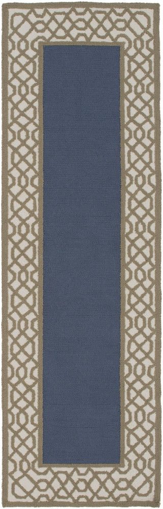 Surya Storm SOM-7767 Teal Area Rug 2'6'' x 8' Runner