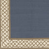 Surya Storm SOM-7767 Teal Hand Hooked Area Rug Sample Swatch