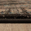 Karastan Estate Somersby Black Area Rug Detail Image