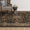 Karastan Estate Somersby Black Area Rug Lifestyle Image
