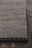 Chandra Sonnet SON-35900 Grey/Black Area Rug Corner Shot
