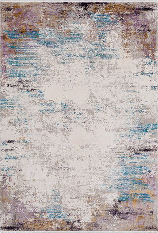 Surya Solar SOR-2304 Dark Purple Bright Yellow Sky Blue White Taupe Medium Gray Area Rug main image