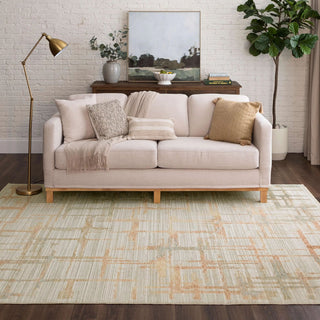 Karastan Memento Souvenir Beige Area Rug Lifestyle Image