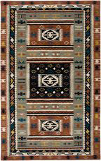 Rizzy South-West SU2592 Green Area Rug
