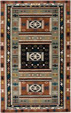 Rizzy South-west SU2592 Green Area Rug
