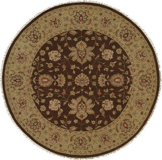 Kalaty Sierra SP-236 Brown/Gold Area Rug Round