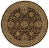 Kalaty Sierra SP-238 Brown/Ivory Area Rug Round