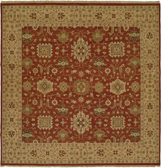 Kalaty Sierra SP-239 Rust/Ivory Area Rug Square