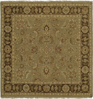 Kalaty Sierra SP-244 Green/Brown Area Rug Square