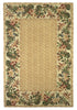 KAS Sparta 3143 Beige Bamboo Basket Weave Area Rug main image