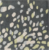 Surya Splatter Bloom SPB-800 Charcoal Hand Tufted Area Rug by Country Living 16'' Sample Swatch