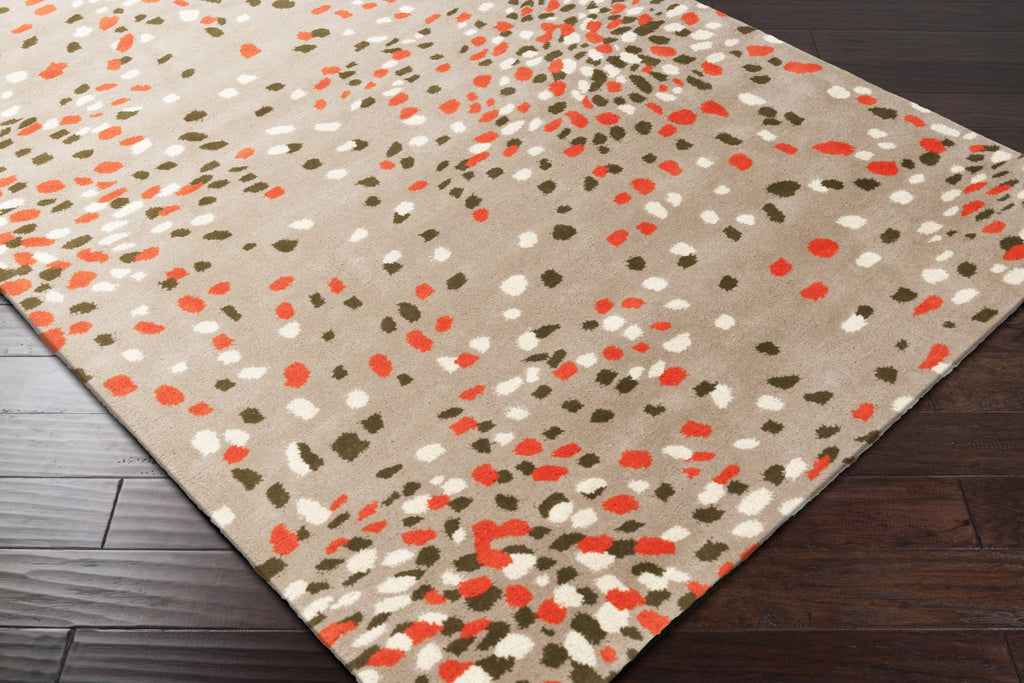 Surya Splatter Bloom SPB-803 Area Rug by Country Living 5x8 Corner Feature