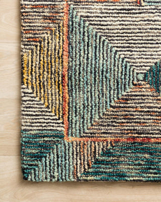 Loloi II Spectrum SPE-01 Lagoon/Spice Area Rug Lifestyle Image Feature