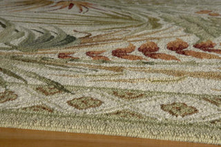 Momeni Spencer SP-10 Sage Area Rug Corner Shot