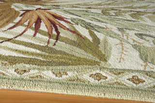 Momeni Spencer SP-10 Sage Area Rug Closeup