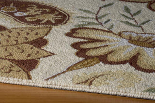 Momeni Spencer SP-14 Beige Area Rug Corner Shot