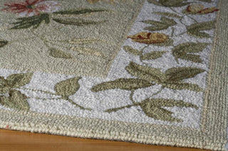 Momeni Spencer SP-16 Sage Area Rug Corner Shot