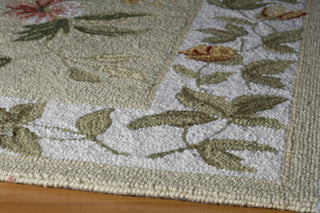 Momeni Spencer SP-16 Sage Area Rug Closeup