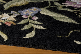 Momeni Spencer SP-18 Black Area Rug Closeup