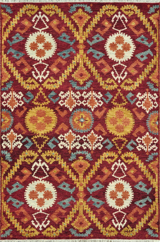 Loloi Spencer SC-01 Crimson / Gold Area Rug Main