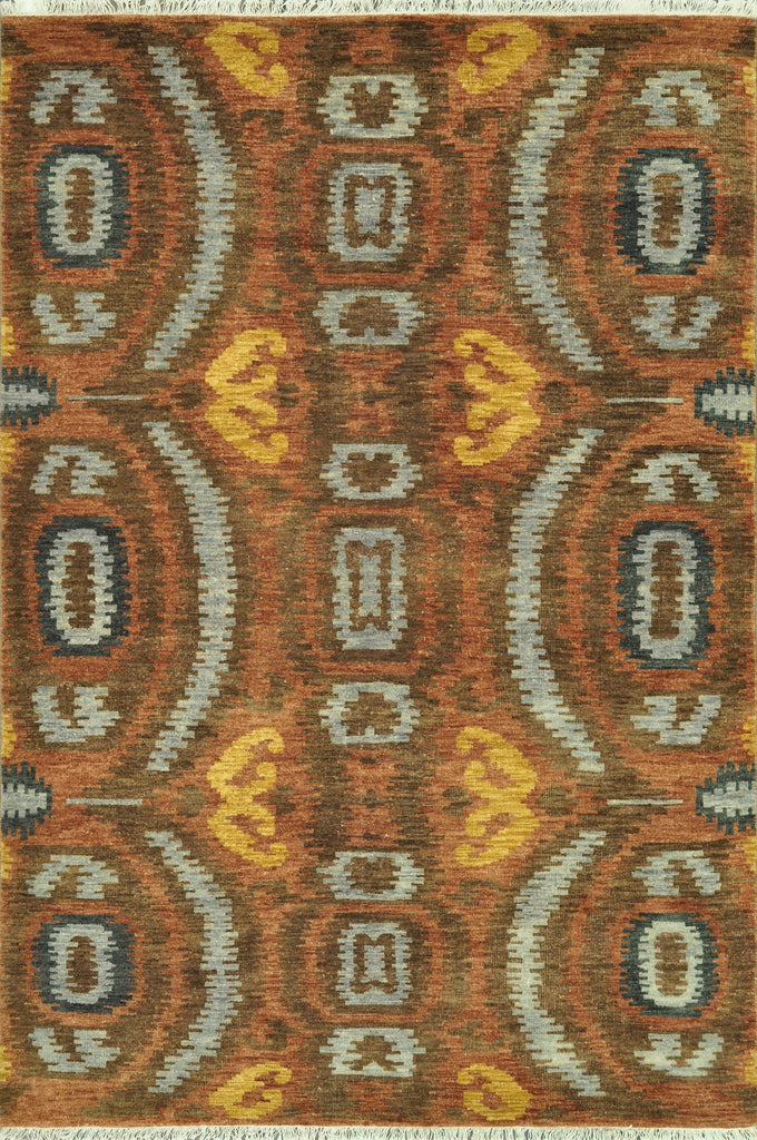 Loloi Spencer SC-02 Blue / Cinnamon Area Rug main image