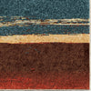 Orian Rugs Spoleto Brushed Stripes Multi Area Rug Close up