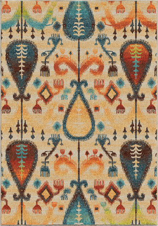 Orian Rugs Spoleto Tribal Turk White Area Rug main image