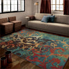 Orian Rugs Spoleto Nepal Scroll Multi Area Rug Lifestyle Image Feature