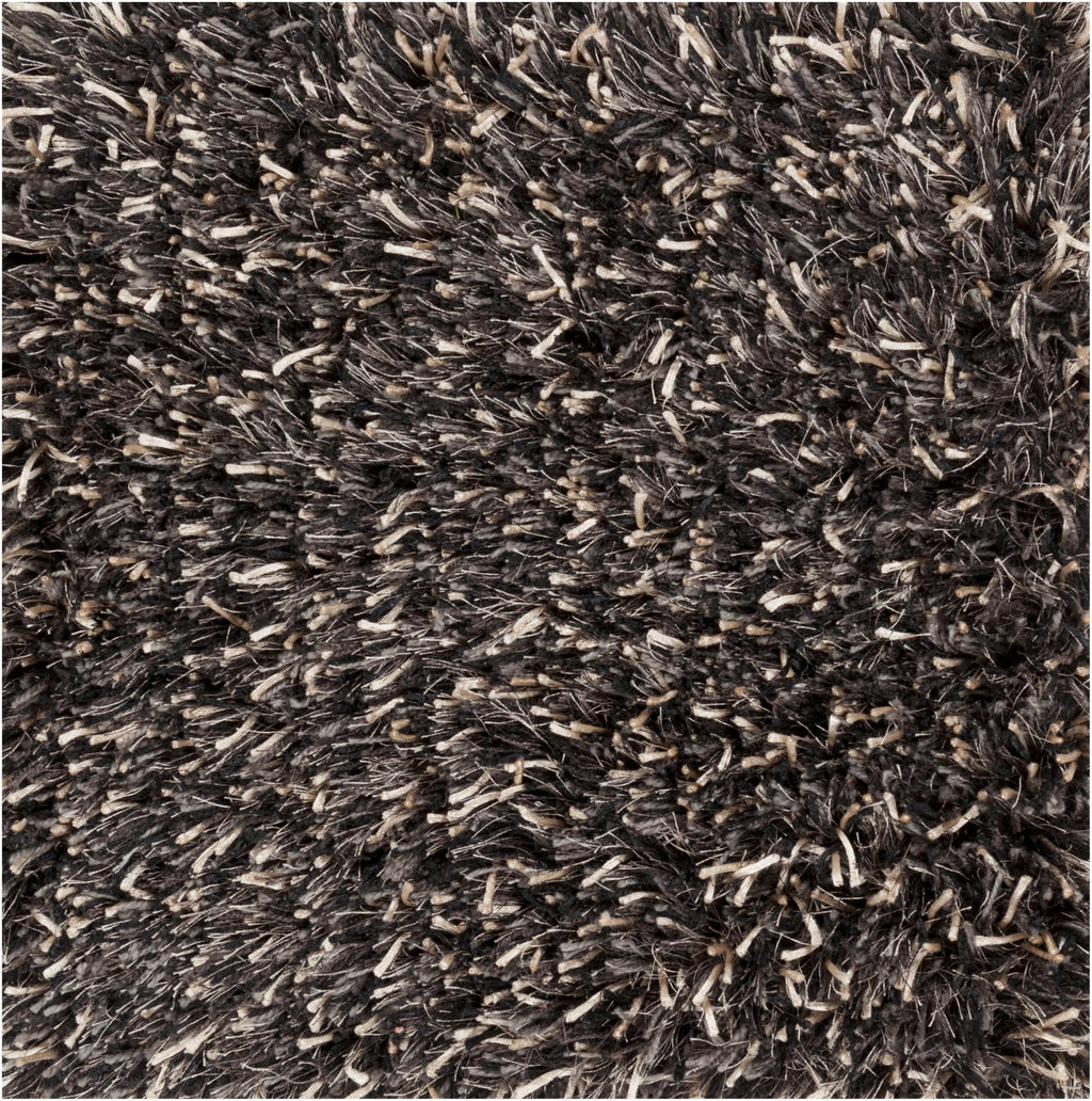 Surya Spider SPR-8005 Charcoal Shag Weave Area Rug 16'' Sample Swatch
