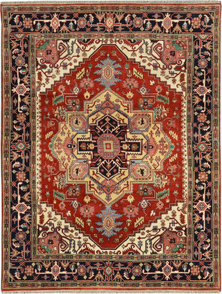 Kalaty Umbria SR-203 Red/Navy Area Rug main image