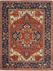 Kalaty Umbria SR-208 Red/Navy Area Rug main image