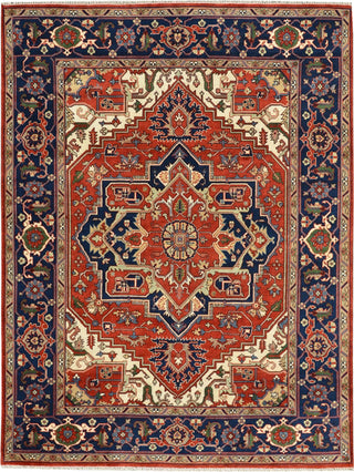 Kalaty Umbria SR-208 Red/Navy Area Rug main image