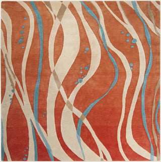 Surya Studio SR-109 Coral Area Rug 8' Square