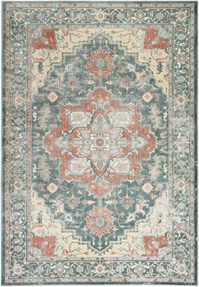 Surya Serene SRE-1003 Green/Neutral Area Rug main image